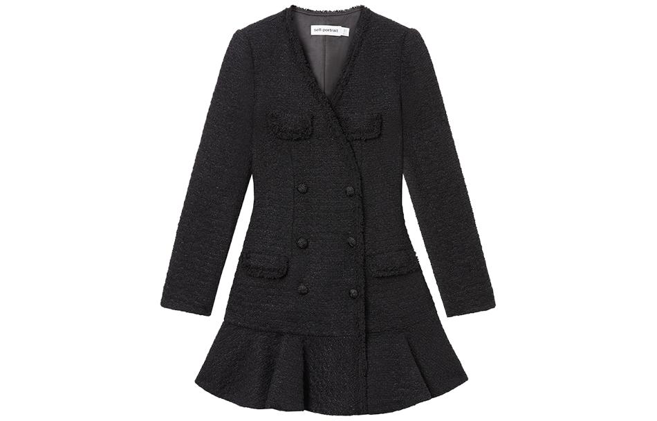 Self Portrait Длинное Платье с Длинными Рукавами Женское Классическое Черное
Self Portrait Длинное Платье с Длинными Рукавами Женское Классическое Черное