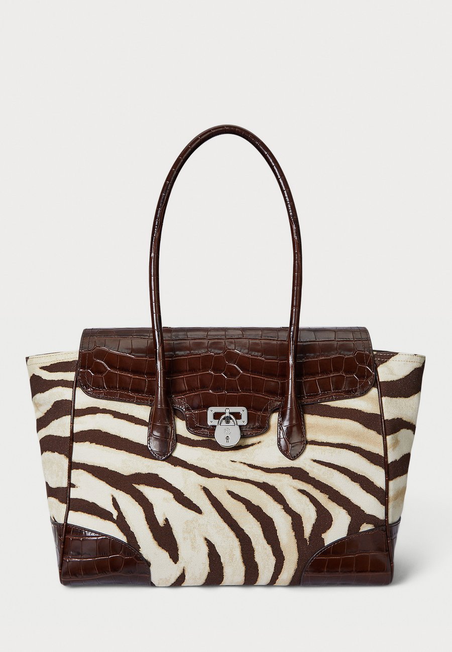 Сумка-шоппер Lauren Ralph Lauren ZEBRA PRINT CANVAS LARGE TANNER SATCHEL, Black,Brown,White/Black
Сумка-шоппер Lauren Ralph Lauren ZEBRA PRINT CANVAS LARGE TANNER SATCHEL, Black,Brown,White/Black