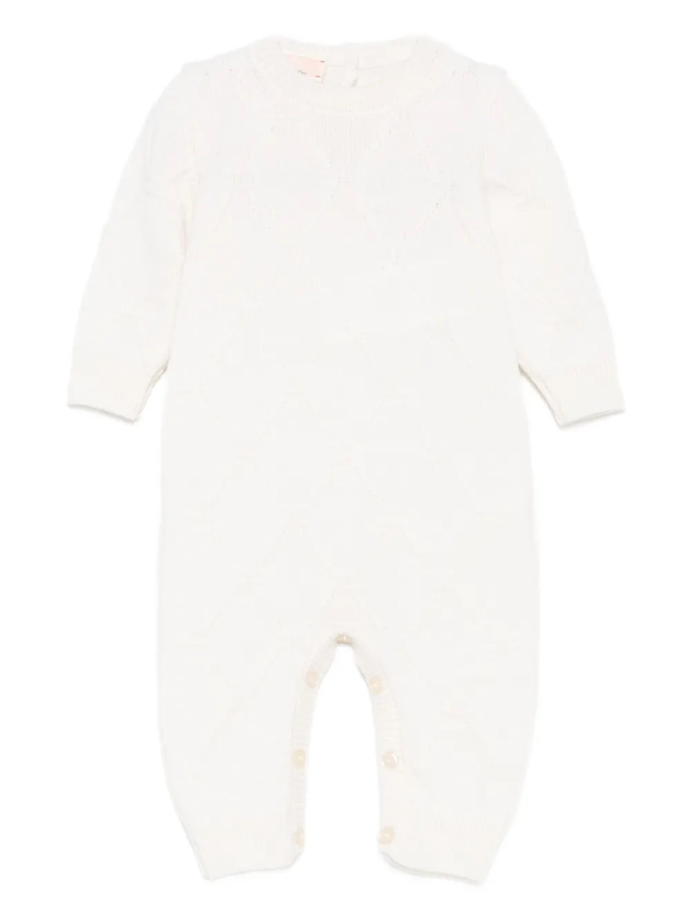 Комбинезон с ромбовидным узором Elisabetta Franchi La Mia Bambina, белый
Комбинезон с ромбовидным узором Elisabetta Franchi La Mia Bambina, белый