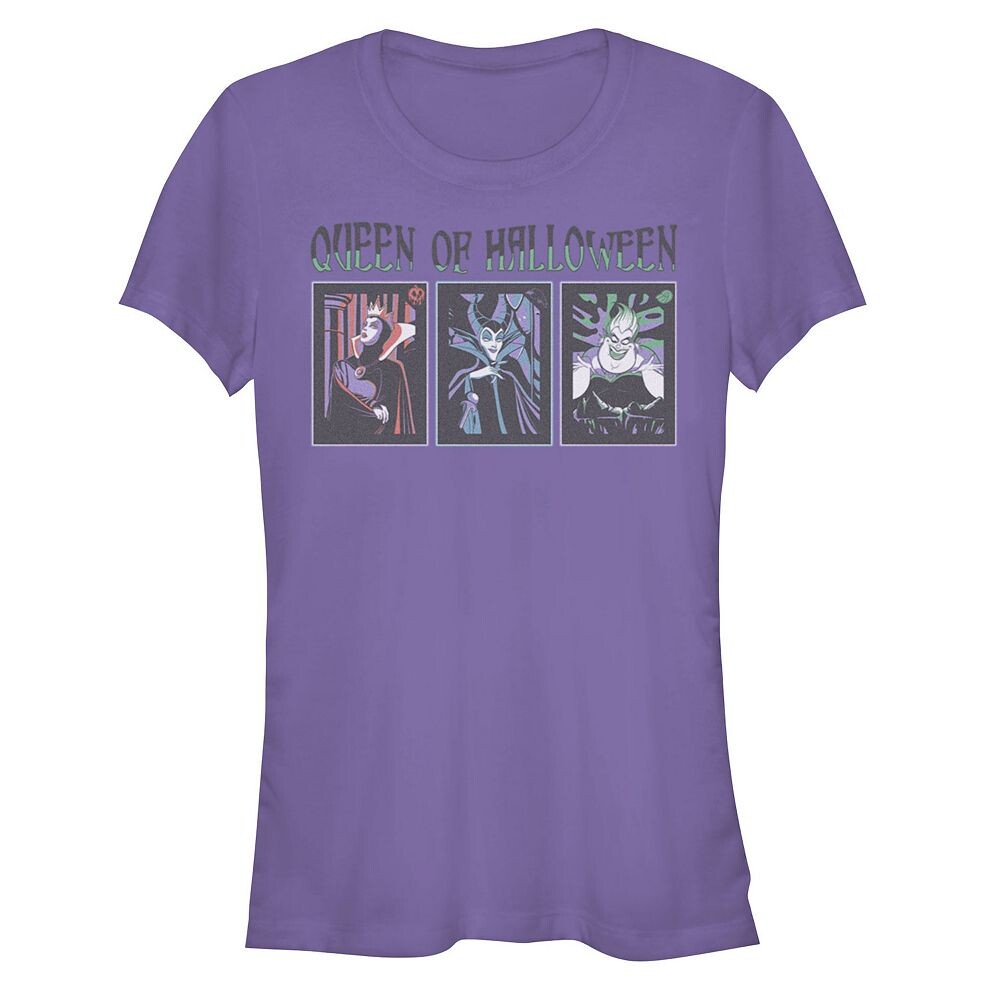 Женская футболка Disney Villains Queen Of Halloween Licensed Character, фиолетовый
Женская футболка Disney Villains Queen Of Halloween Licensed Character, фиолетовый