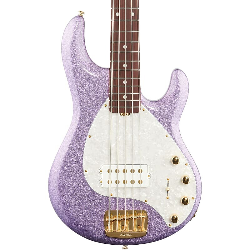 Басс гитара Music Man StingRay Special 5 - Amethyst Sparkle - Roasted Maple/Rosewood Board
Басс гитара Music Man StingRay Special 5 - Amethyst Sparkle - Roasted Maple/Rosewood Board