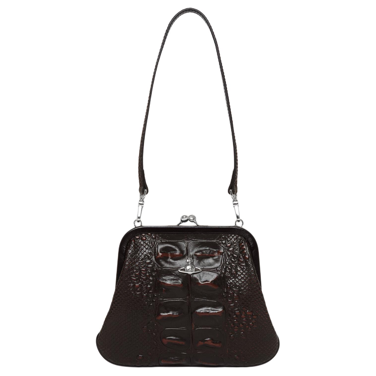 Vivienne Westwood Клатч женский One Shoulder из телячьей кожи коричневый
Vivienne Westwood Клатч женский One Shoulder из телячьей кожи коричневый