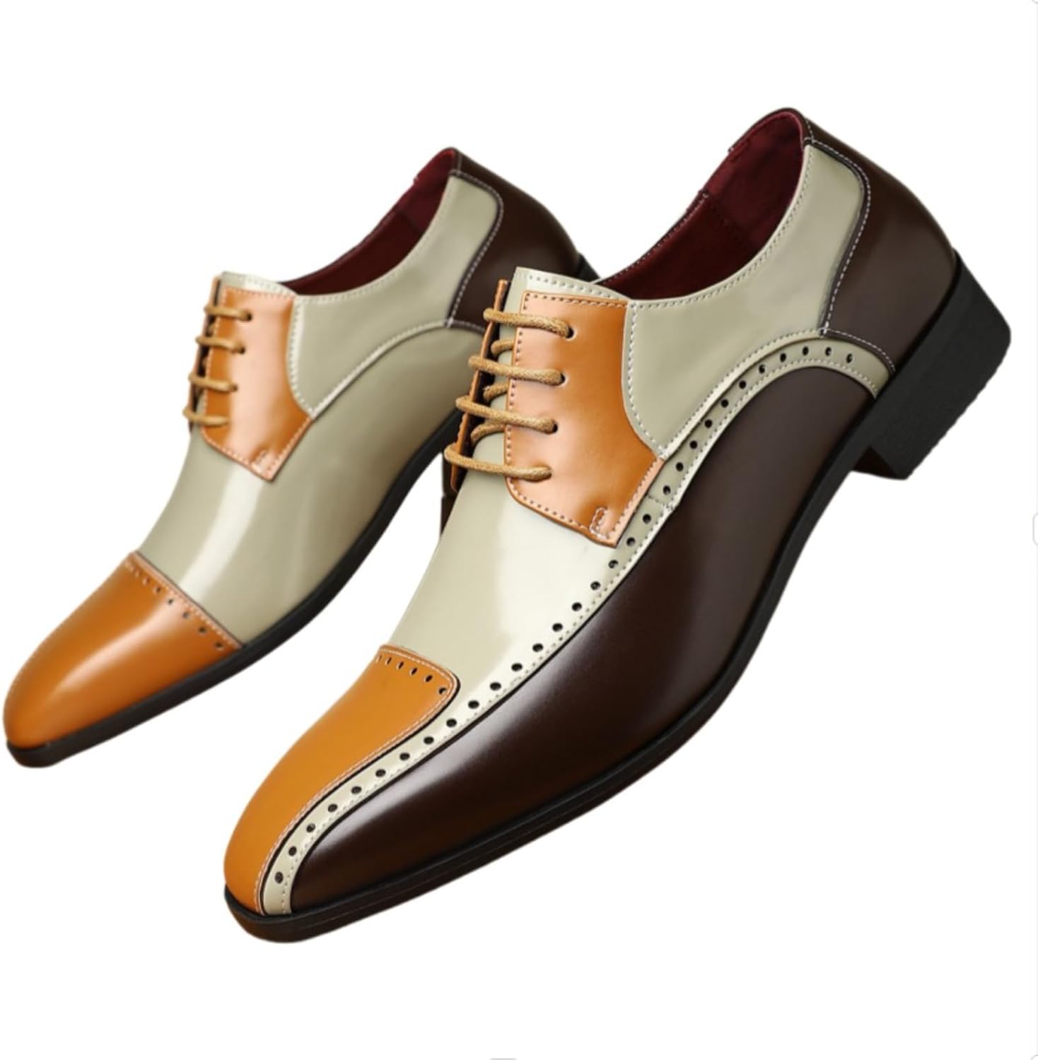 Мужские туфли оксфорды с переплетением двух тонов, кожаные, с шнуровкой, низкий каблук, крылья носка, мягкий квадратный носок, формальные дерби для вечеринки, свадьбы, офиса и работы Netehadi, зеленый
Мужские туфли оксфорды с переплетением двух тонов, кожаные, с шнуровкой, низкий каблук, крылья носка, мягкий квадратный носок, формальные дерби для вечеринки, свадьбы, офиса и работы Netehadi, зеленый