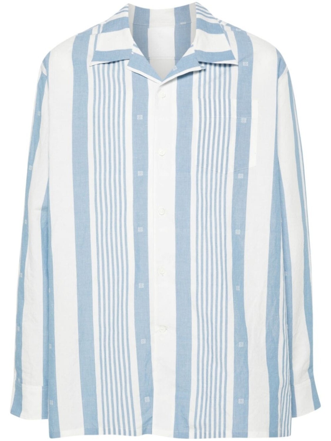 Givenchy рубашка в полоску с логотипом 4G, синий
Givenchy рубашка в полоску с логотипом 4G, синий