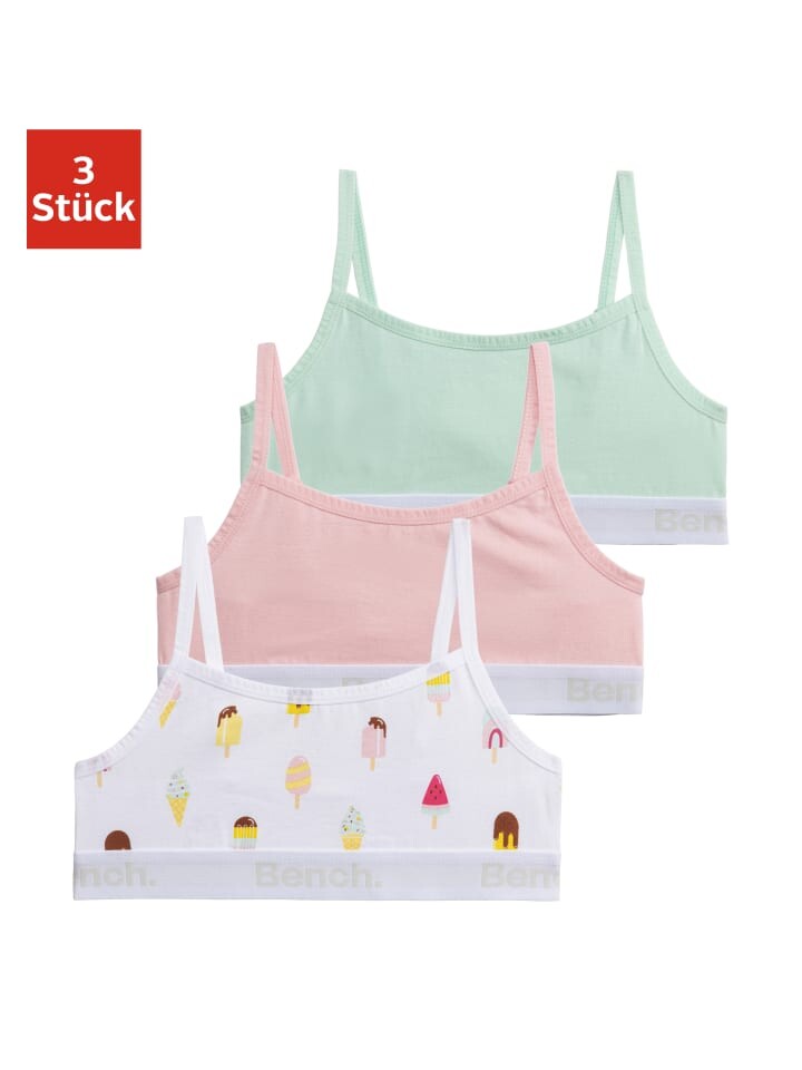 Бюстье Bench, цвет rose/mint/bedruckt 
Бюстье Bench, цвет rose/mint/bedruckt