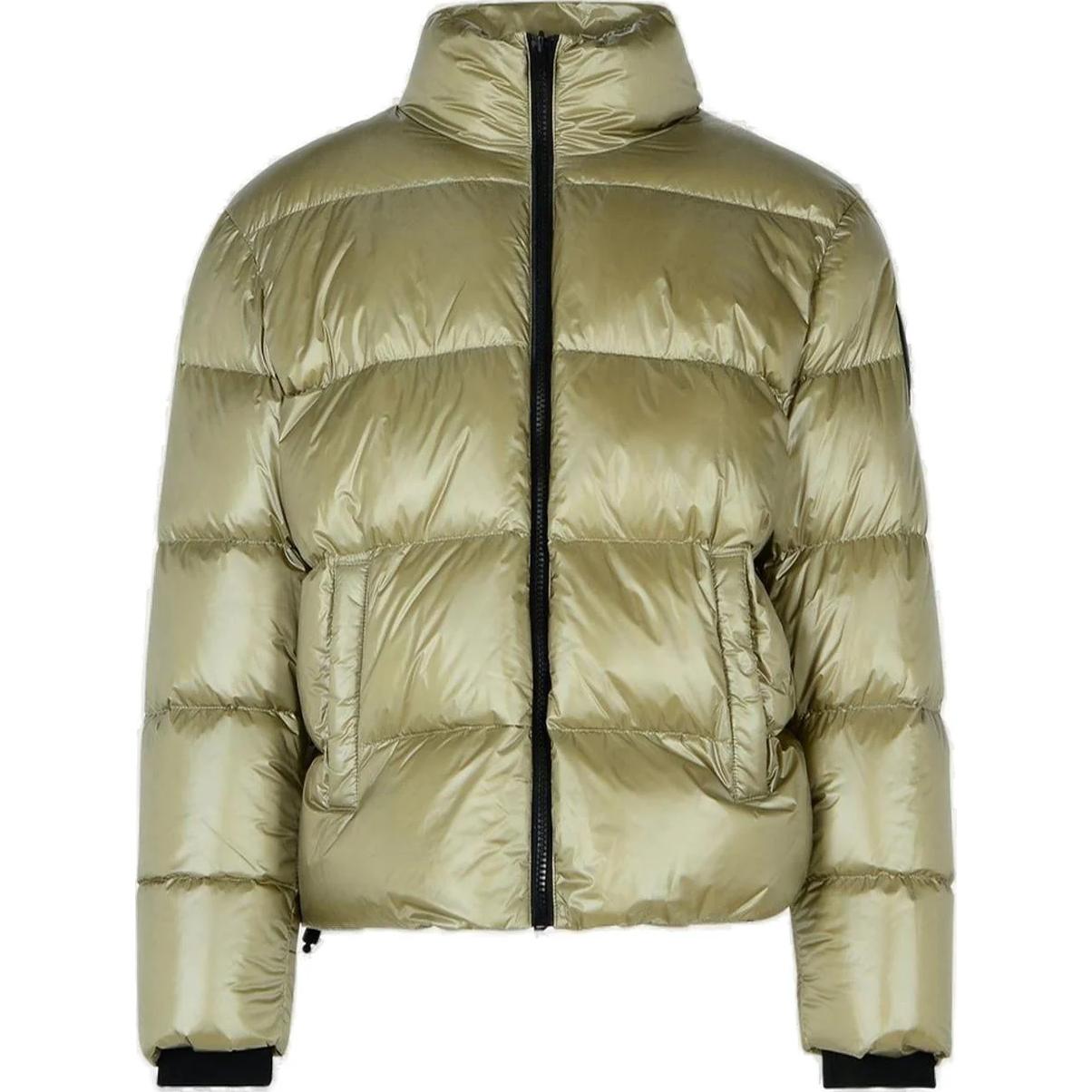 Moose Knuckles Пуховик с молнией и нашивкой с логотипом, Green
Moose Knuckles Пуховик с молнией и нашивкой с логотипом, Green