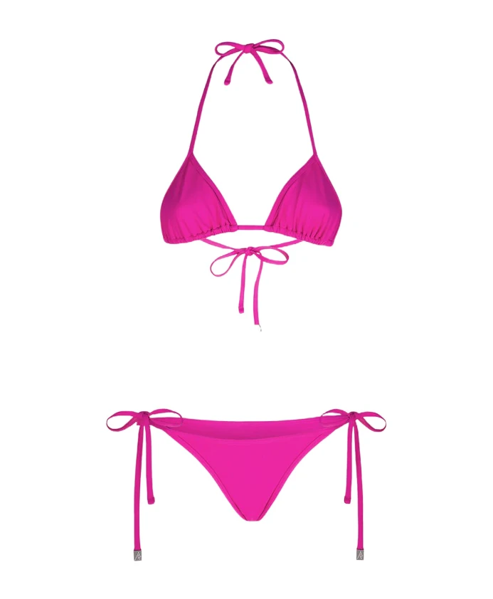 Бикини-Треугольник из лайкры The Attico, розовый
Бикини-Треугольник из лайкры The Attico, розовый