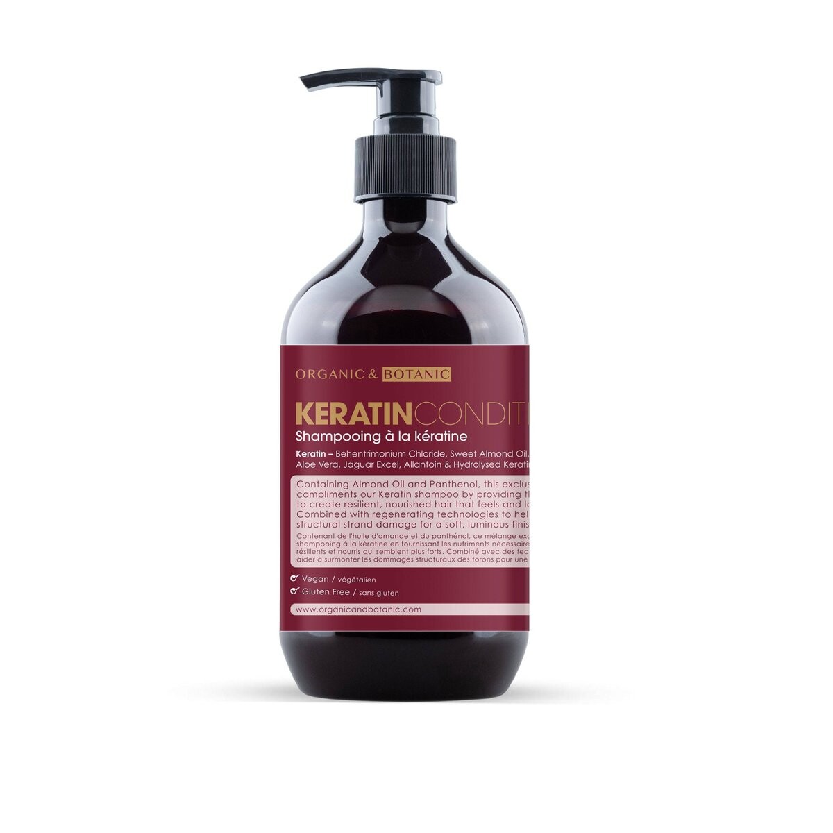 Organic Botanic Keratin Conditioner Кератиновый кондиционер для волос 500мл Skinchemists
Organic Botanic Keratin Conditioner Кератиновый кондиционер для волос 500мл Skinchemists