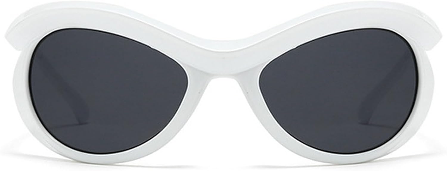 Модные большие солнцезащитные очки «кошачий глаз» для женщин и мужчин, ретро-очки большого овального размера, винтажные женские солнцезащитные очки 2025 года mincl, White
Модные большие солнцезащитные очки «кошачий глаз» для женщин и мужчин, ретро-очки большого овального размера, винтажные женские солнцезащитные очки 2025 года mincl, White