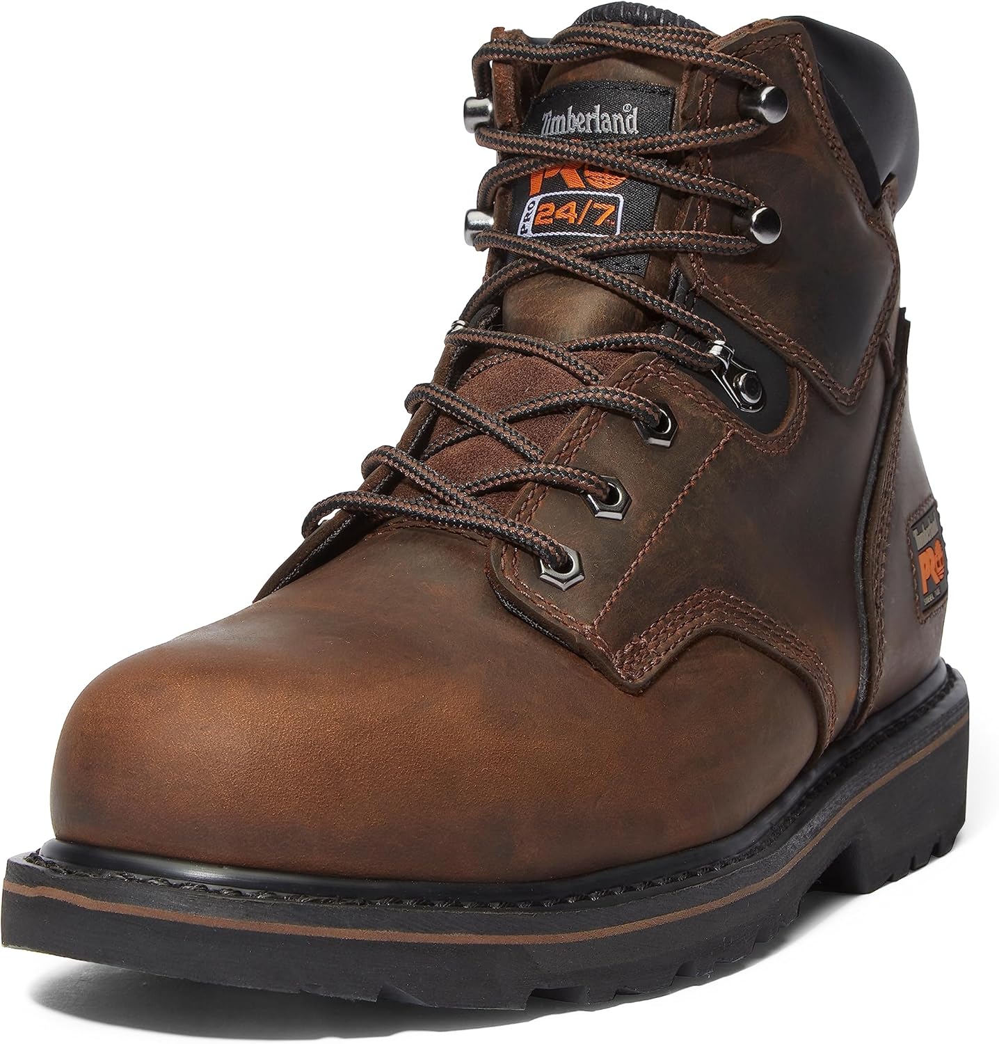 Мужские рабочие ботинки Timberland PRO Pit Boss с защитным стальным носком, высота 6 дюймов, коричневый
Мужские рабочие ботинки Timberland PRO Pit Boss с защитным стальным носком, высота 6 дюймов, коричневый