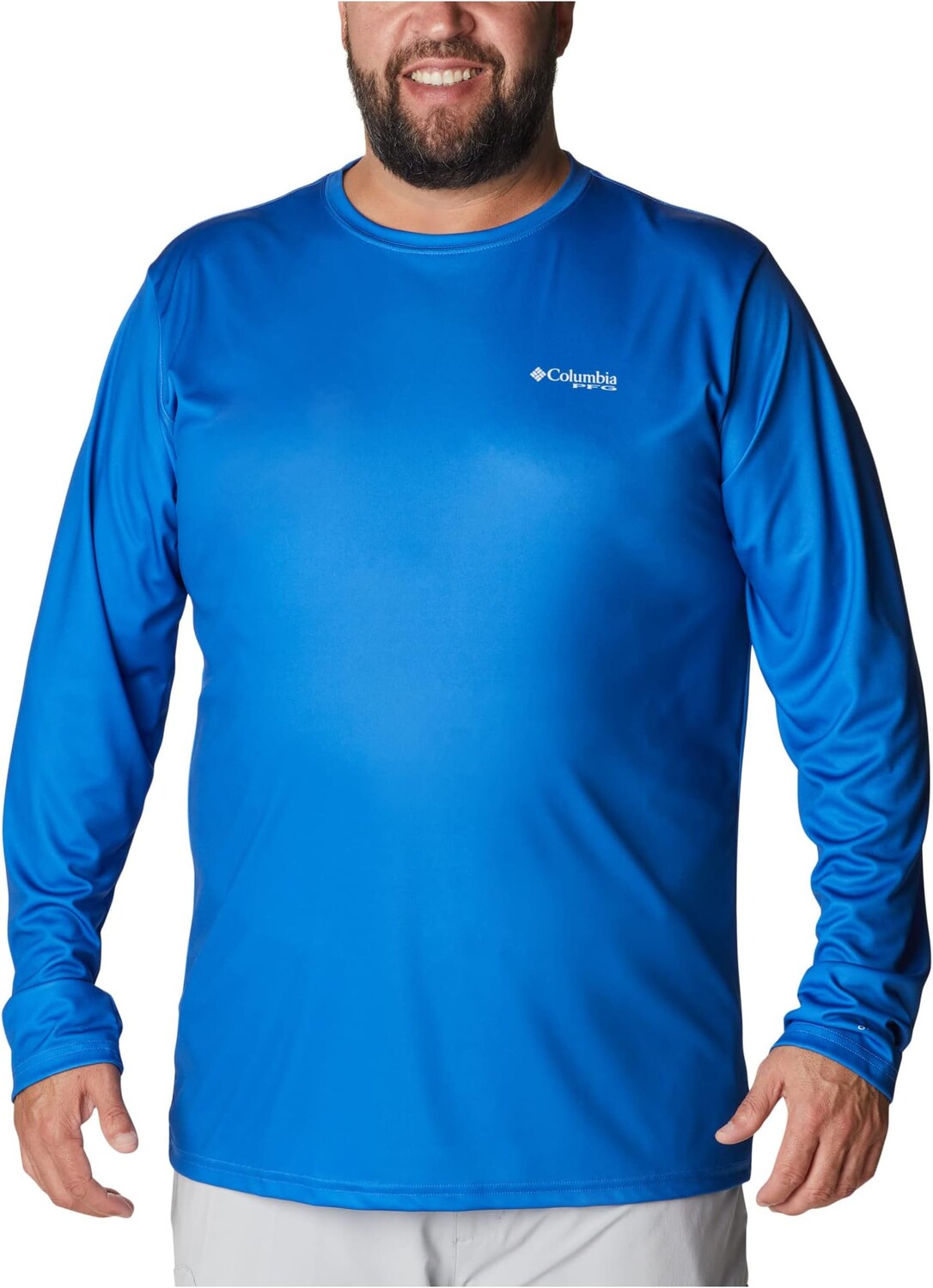 Рубашка с длинным рукавом Big & Tall Terminal Tackle PFG Fish Flag Columbia, цвет Vivid Blue/White
Рубашка с длинным рукавом Big & Tall Terminal Tackle PFG Fish Flag Columbia, цвет Vivid Blue/White