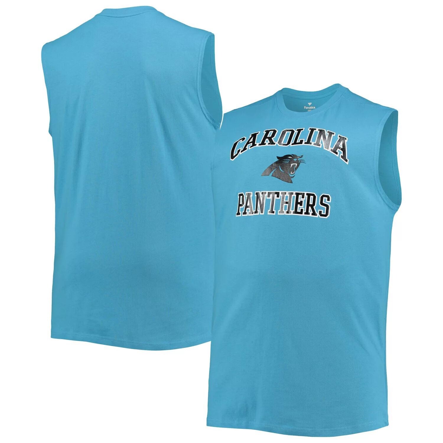 Мужская синяя майка Carolina Panthers Big & Tall Muscle, Синий, Мужская синяя майка Carolina Panthers Big & Tall Muscle
Мужская синяя майка Carolina Panthers Big & Tall Muscle, Синий, Мужская синяя майка Carolina Panthers Big & Tall Muscle