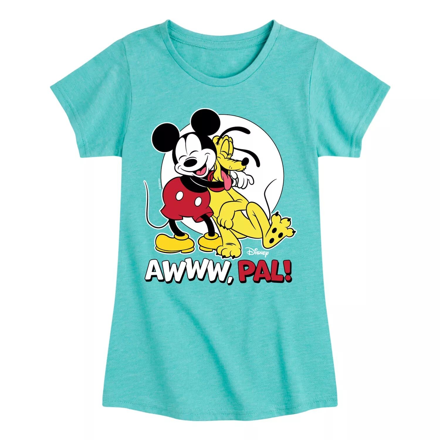 Футболка Disney's Mickey Mouse для девочек 7–16 лет с рисунком «Awww Pal Mickey & Pluto» Licensed Character, синий
Футболка Disney's Mickey Mouse для девочек 7–16 лет с рисунком «Awww Pal Mickey & Pluto» Licensed Character, синий