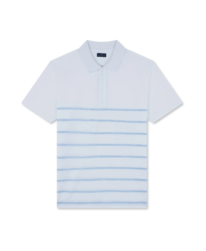 Рубашка-Поло из свежего хлопка с льняными деталями. Paul & Shark, белый
Рубашка-Поло из свежего хлопка с льняными деталями. Paul & Shark, белый