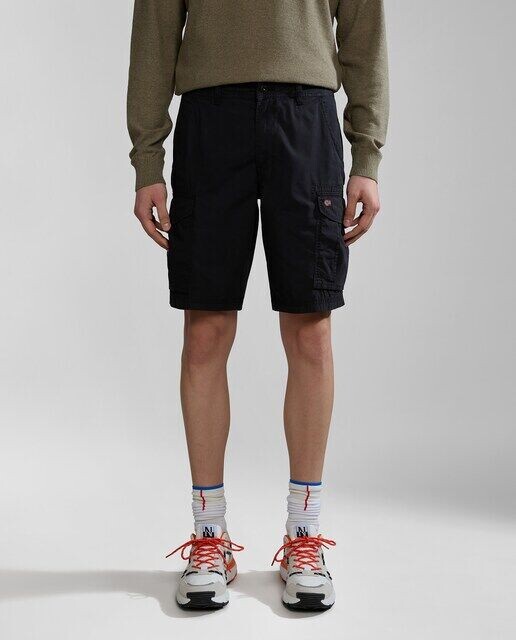 Мужские однотонные шорты-бермуды Noto 20 карго Napapijri, черный
Мужские однотонные шорты-бермуды Noto 20 карго Napapijri, черный