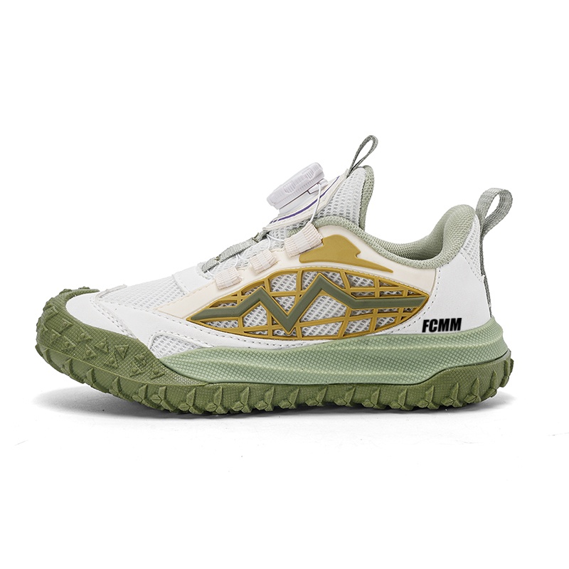 Износостойкие дышащие низкие повседневные кроссовки для детей FCMM, белый/зеленый
Износостойкие дышащие низкие повседневные кроссовки для детей FCMM, белый/зеленый