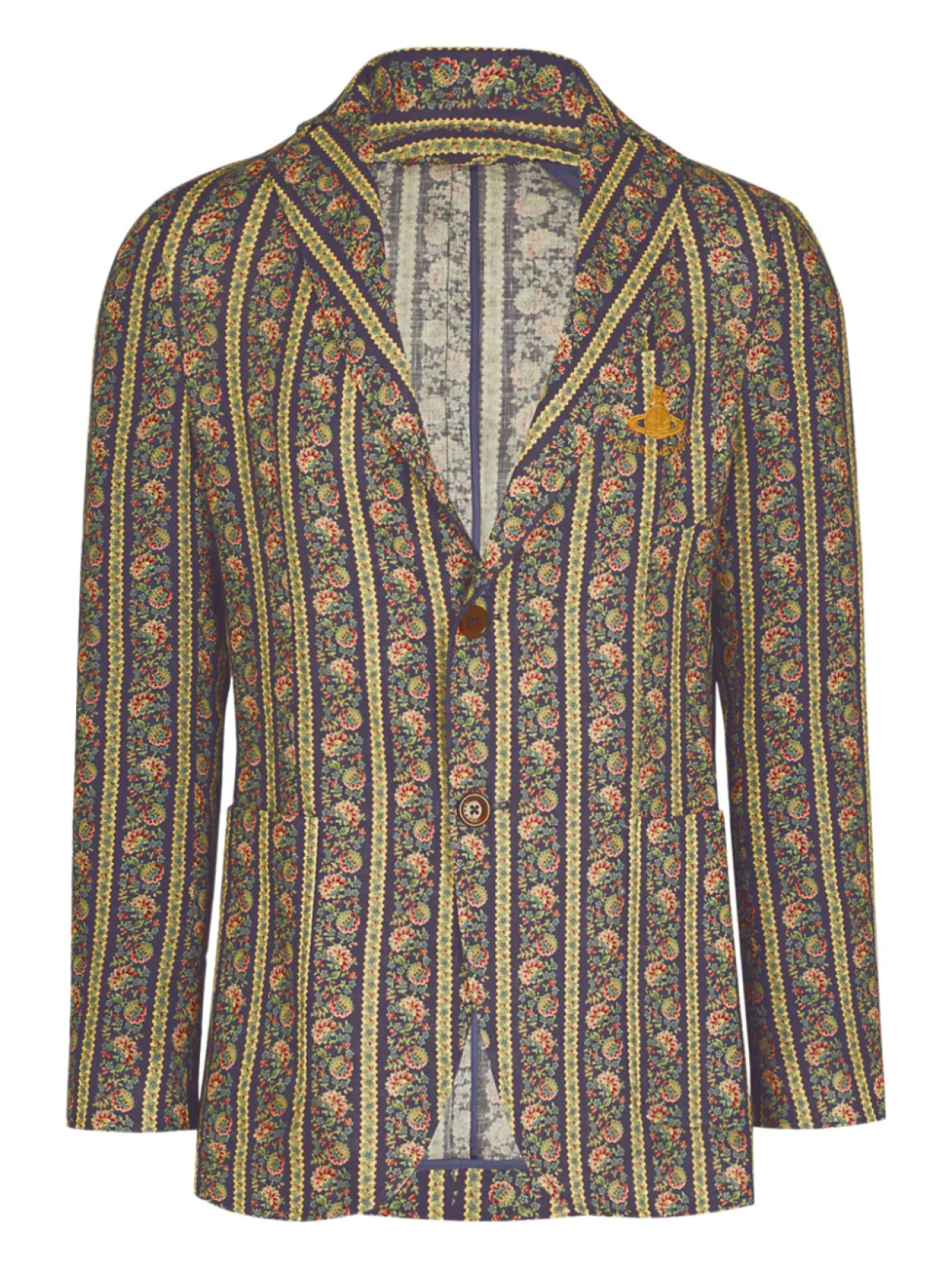Блейзер в цветочную полоску Vivienne Westwood, синий
Блейзер в цветочную полоску Vivienne Westwood, синий