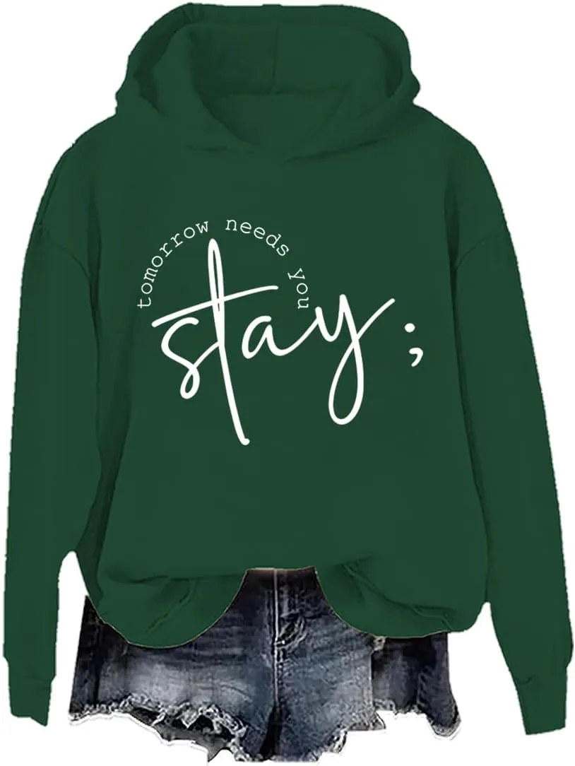 Толстовка Stay Tomorrow Needs You PKBWVER
Толстовка Stay Tomorrow Needs You PKBWVER