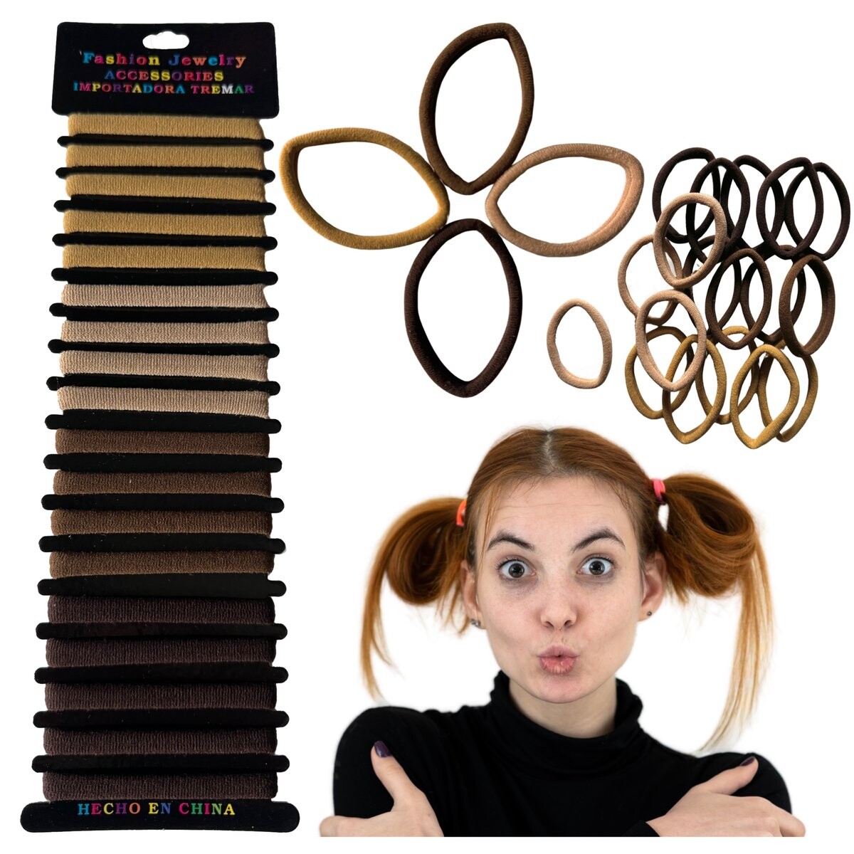 Резинки для волос без стыков, гибкие, удобные, декоративные, набор 18 шт Inna Marka
Резинки для волос без стыков, гибкие, удобные, декоративные, набор 18 шт Inna Marka