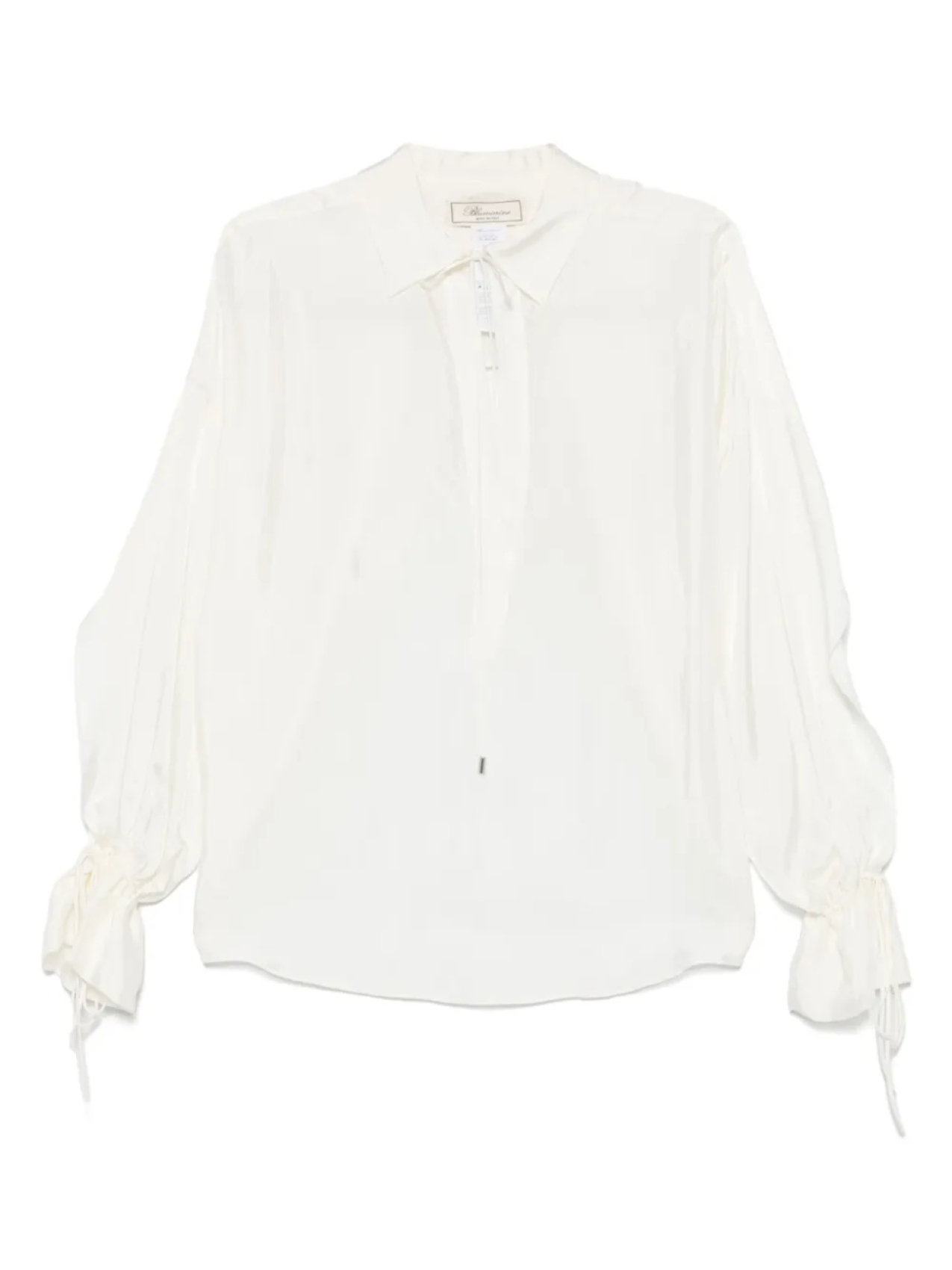 Атласная блузка Blumarine, белый
Атласная блузка Blumarine, белый