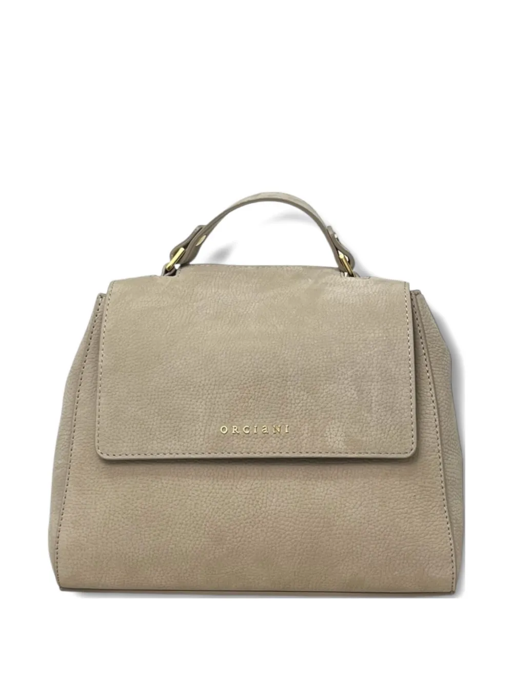 Сумка на плечо Sveva S Nabucco с верхней ручкой Orciani, нейтральный 
Сумка на плечо Sveva S Nabucco с верхней ручкой Orciani, нейтральный