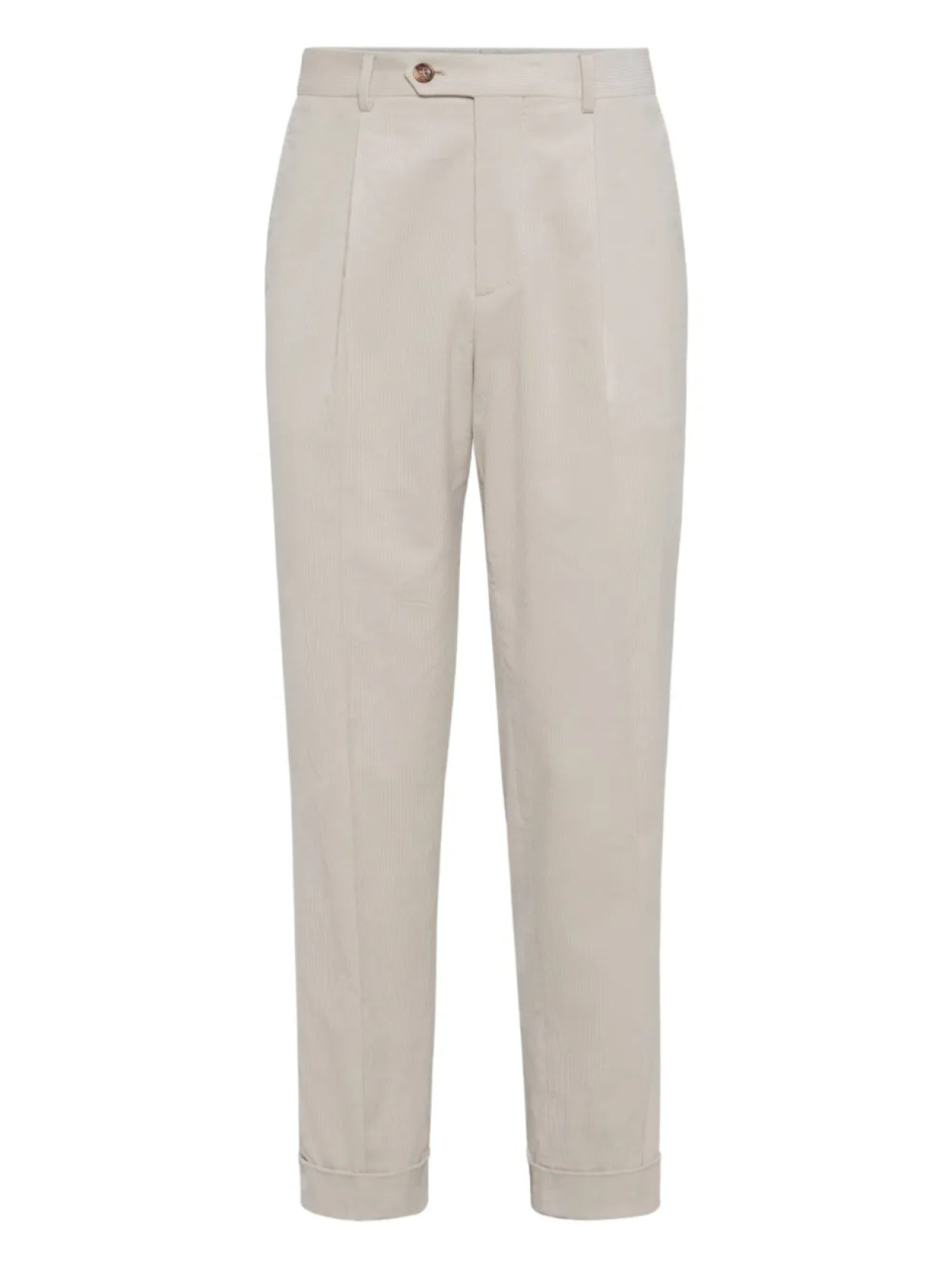 Плиссированные брюки строгого покроя Brunello Cucinelli, белый
Плиссированные брюки строгого покроя Brunello Cucinelli, белый