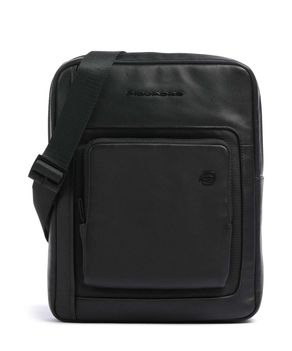 Сумка через плечо liko из мелкозернистой кожи Piquadro, черный 
Сумка через плечо liko из мелкозернистой кожи Piquadro, черный