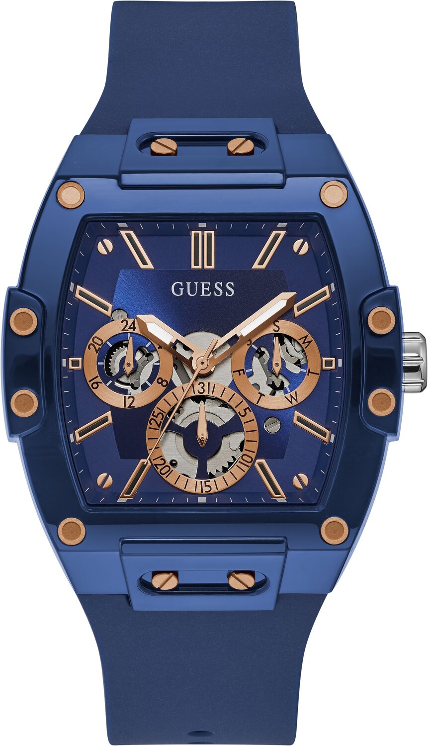 GUESS Часы Analog 'PHOENIX' в темно-синем цвете
GUESS Часы Analog 'PHOENIX' в темно-синем цвете