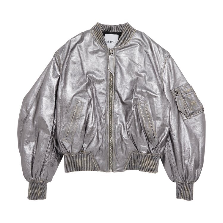Куртка The Attico Metallic Bomber 'Silver', серебряный, Серый, Куртка The Attico Metallic Bomber 'Silver', серебряный
Куртка The Attico Metallic Bomber 'Silver', серебряный, Серый, Куртка The Attico Metallic Bomber 'Silver', серебряный