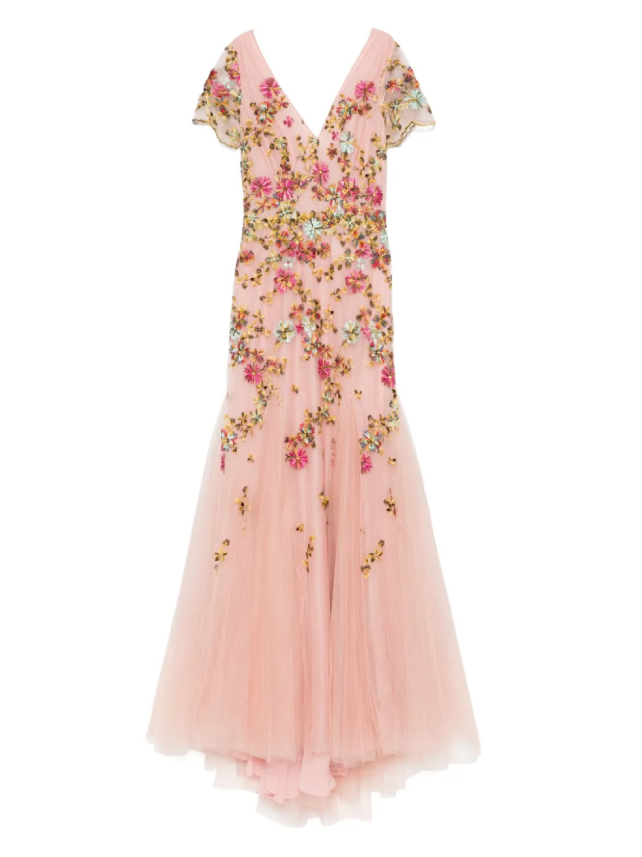 Платье миди из вышитого тюля Costarellos, розовый
Платье миди из вышитого тюля Costarellos, розовый