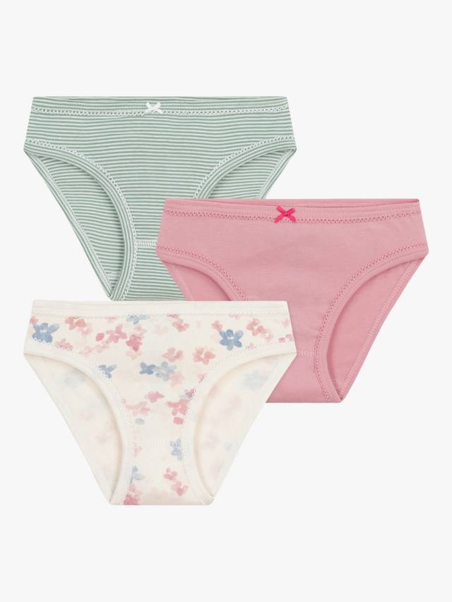 Детские хлопковые трусики Petit Bateau, Pack of 3, Pink/Multi
Детские хлопковые трусики Petit Bateau, Pack of 3, Pink/Multi