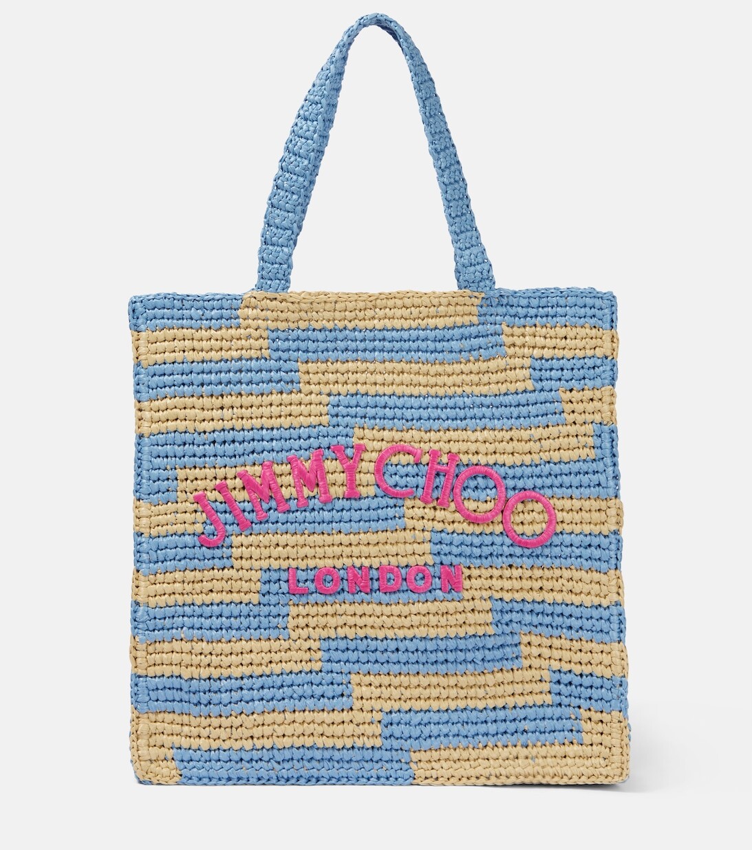 Сумка-тоут Avenue из рафии Jimmy Choo, синий
Сумка-тоут Avenue из рафии Jimmy Choo, синий
