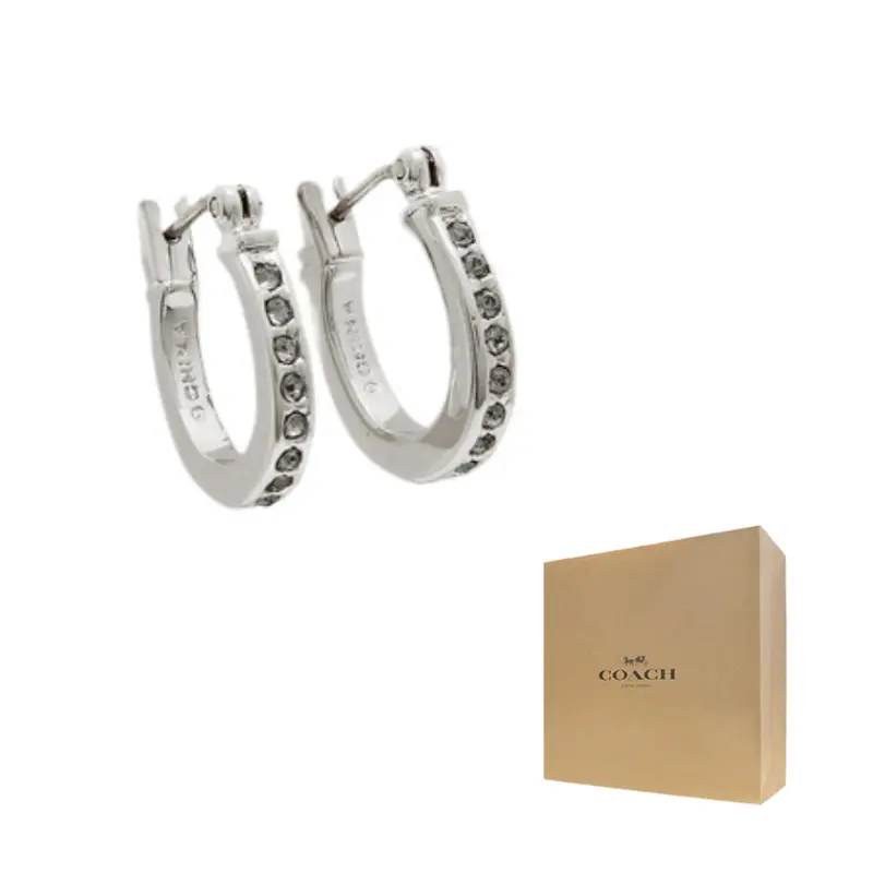COACH Серебряные металлические серьги для женщин
COACH Серебряные металлические серьги для женщин