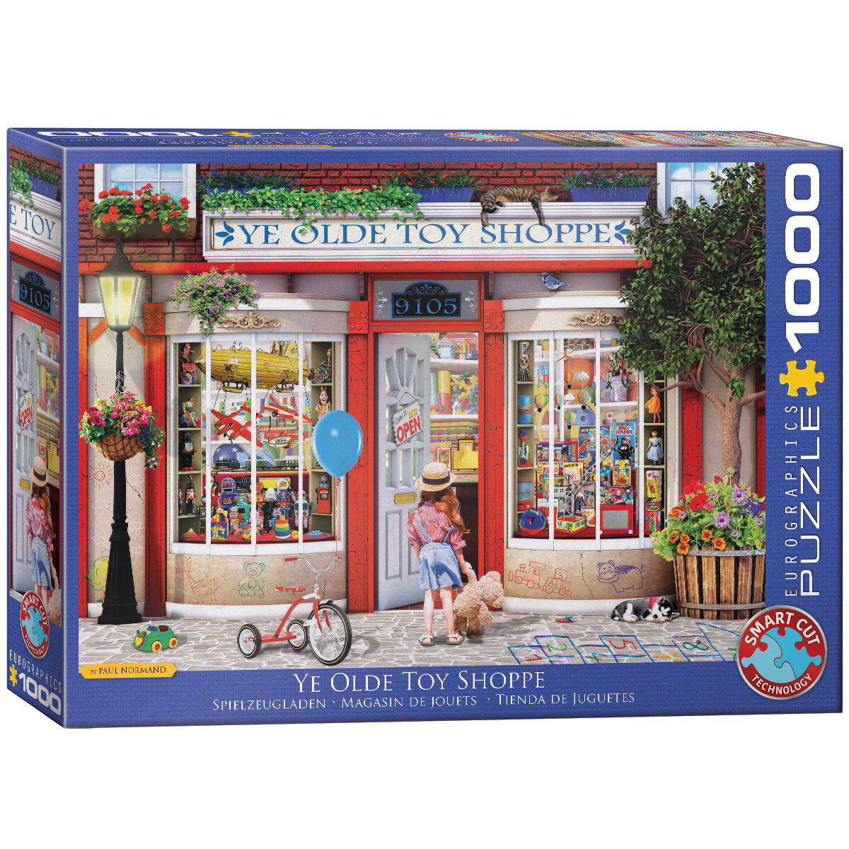 Пазл Eurographics Ye Old Toy Shoppe от Paul Norm, 1000 шт.
Пазл Eurographics Ye Old Toy Shoppe от Paul Norm, 1000 шт.