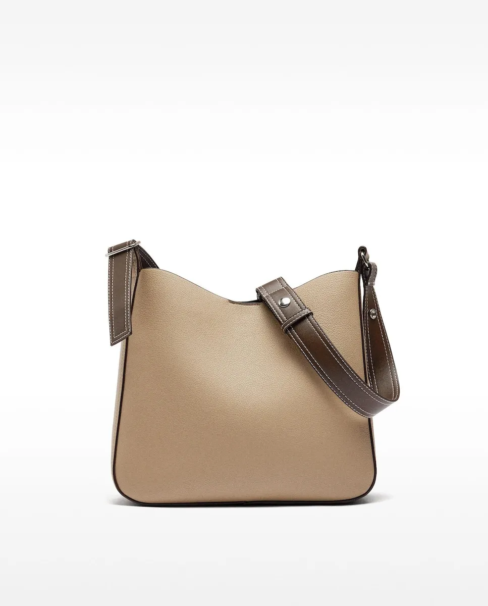 Текстурированная сумка через плечо с магнитной застежкой Parfois, песочный
Текстурированная сумка через плечо с магнитной застежкой Parfois, песочный