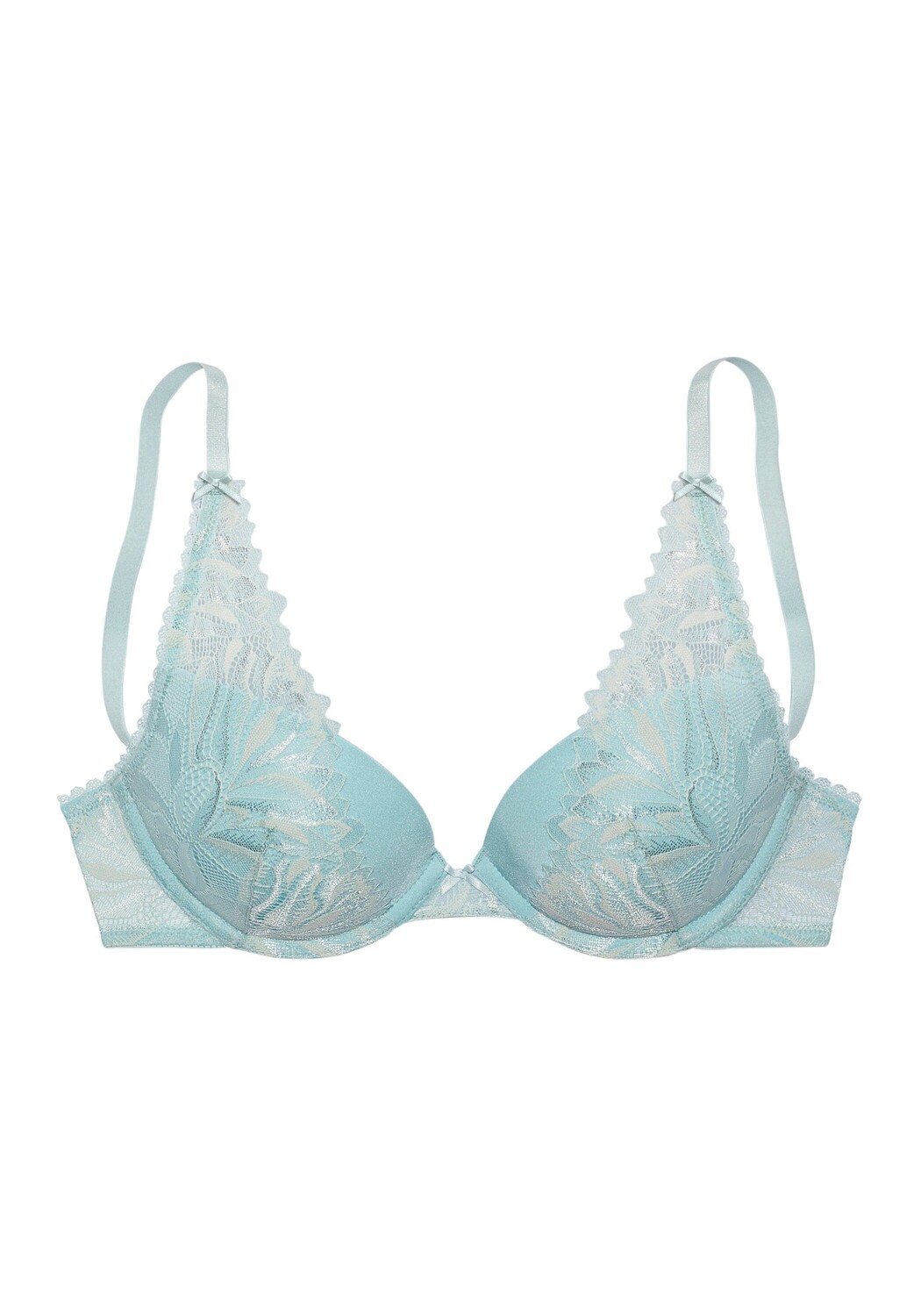 Бюстгальтер пуш ап LASCANA, светло синий
Бюстгальтер пуш ап LASCANA, светло синий