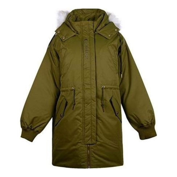 Куртка long down jacket 'olive green' Converse, зеленый
Куртка long down jacket 'olive green' Converse, зеленый