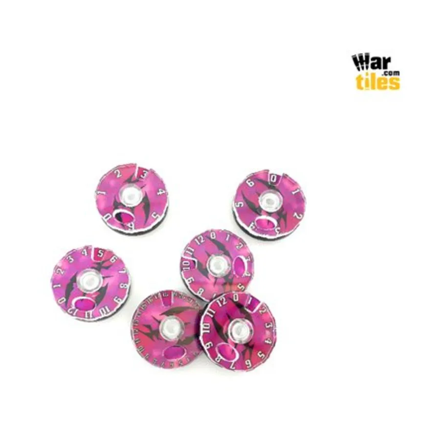 Маленькие циферблаты Warhammer - Dark Elder, War Tiles - Wound Dials
Маленькие циферблаты Warhammer - Dark Elder, War Tiles - Wound Dials