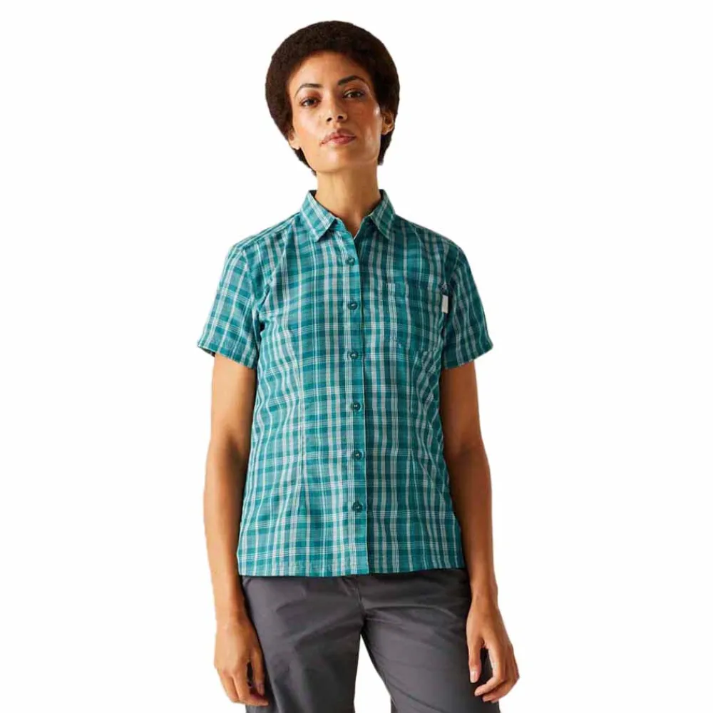 Рубашка с коротким рукавом Regatta Mindano VIII, зеленый
Рубашка с коротким рукавом Regatta Mindano VIII, зеленый