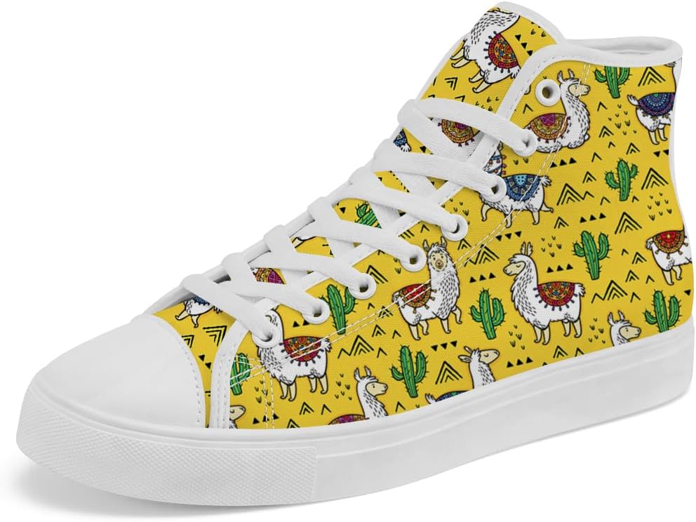 Кеды на высокой подошве Chebing Llama из холщовой ткани, высокие кроссовки с альпакой, обувь для мужчин и женщин, желтый
Кеды на высокой подошве Chebing Llama из холщовой ткани, высокие кроссовки с альпакой, обувь для мужчин и женщин, желтый