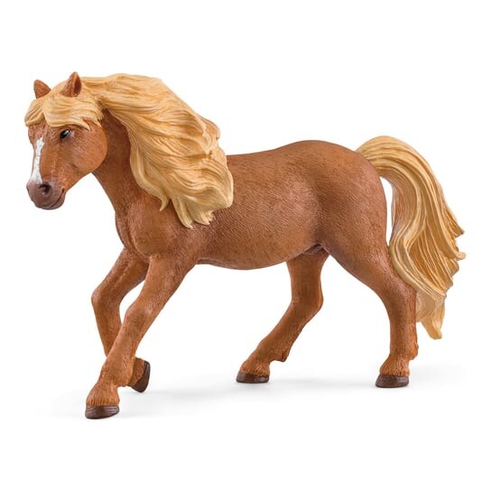Schleich, статуэтка, Исландский пони, жеребец 
Schleich, статуэтка, Исландский пони, жеребец