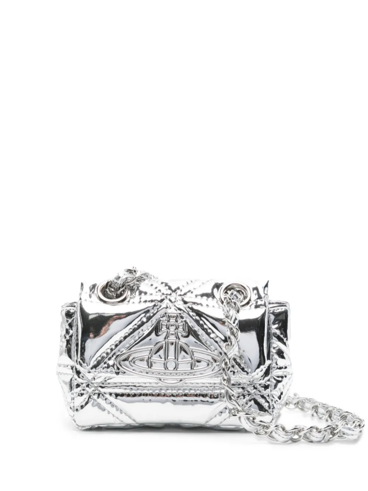 Стеганая мини-сумка Vivienne Westwood Vinnie 
Стеганая мини-сумка Vivienne Westwood Vinnie