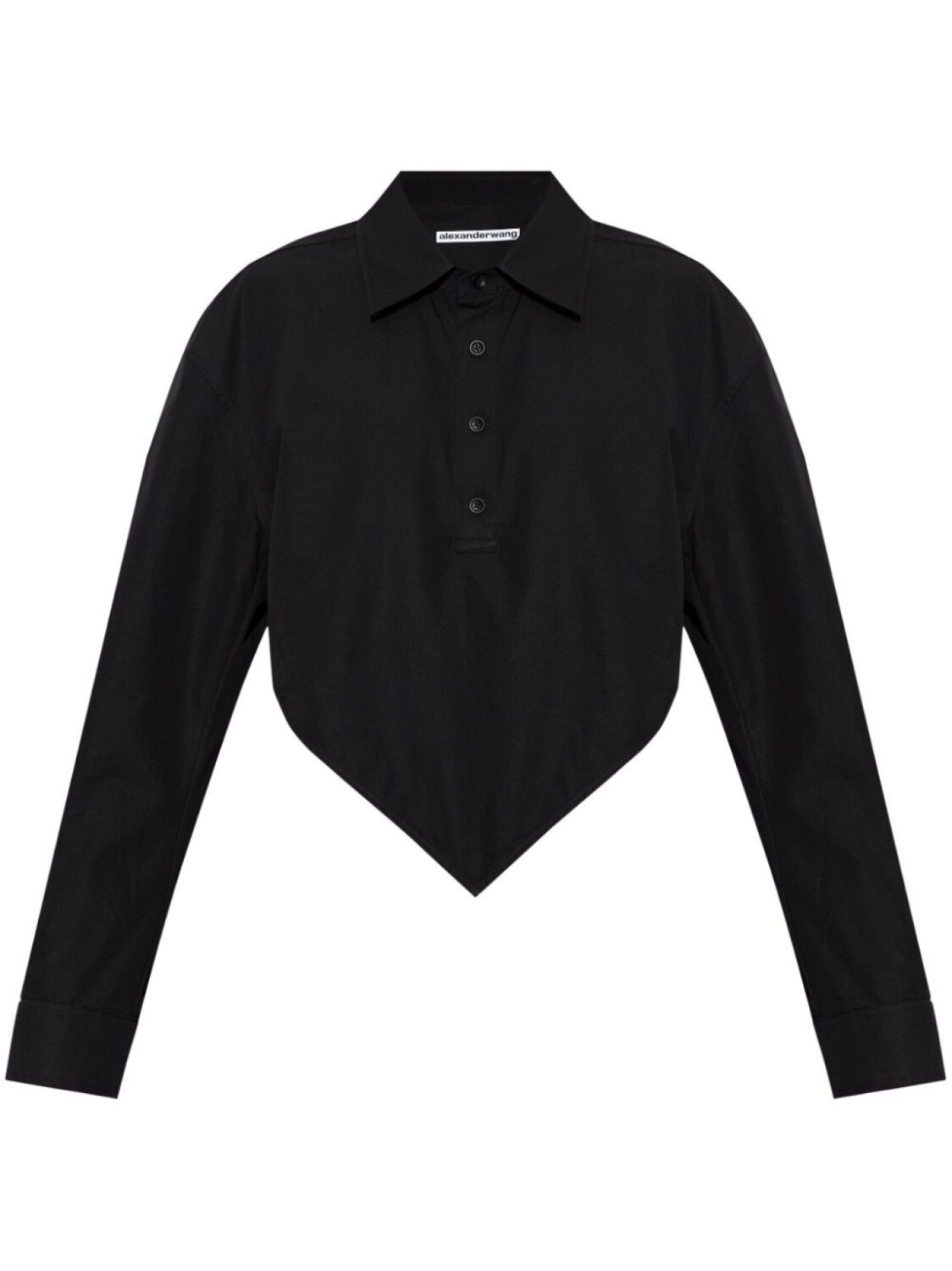 Alexander Wang рубашка с заостренным краем из органического хлопка, черный
Alexander Wang рубашка с заостренным краем из органического хлопка, черный