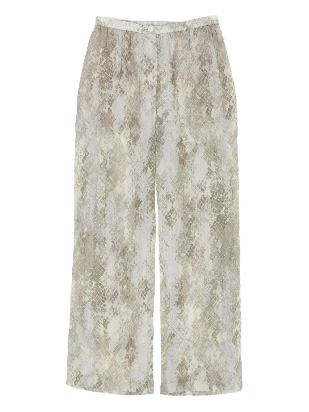 Брюки палаццо со складками и змеиным принтом Bimba Y Lola, нейтральный
Брюки палаццо со складками и змеиным принтом Bimba Y Lola, нейтральный