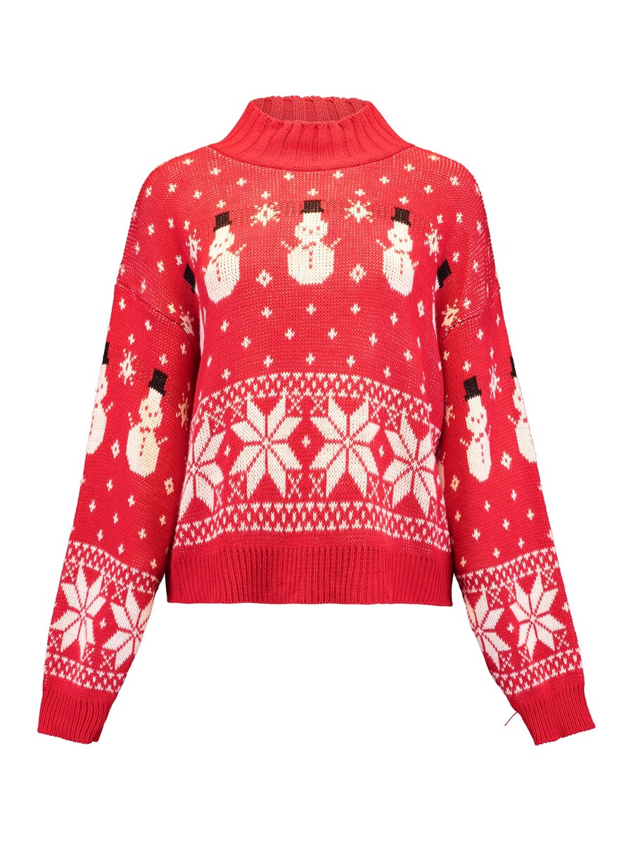 Тонкий вязаный свитер Hailys Sweater, красный
Тонкий вязаный свитер Hailys Sweater, красный