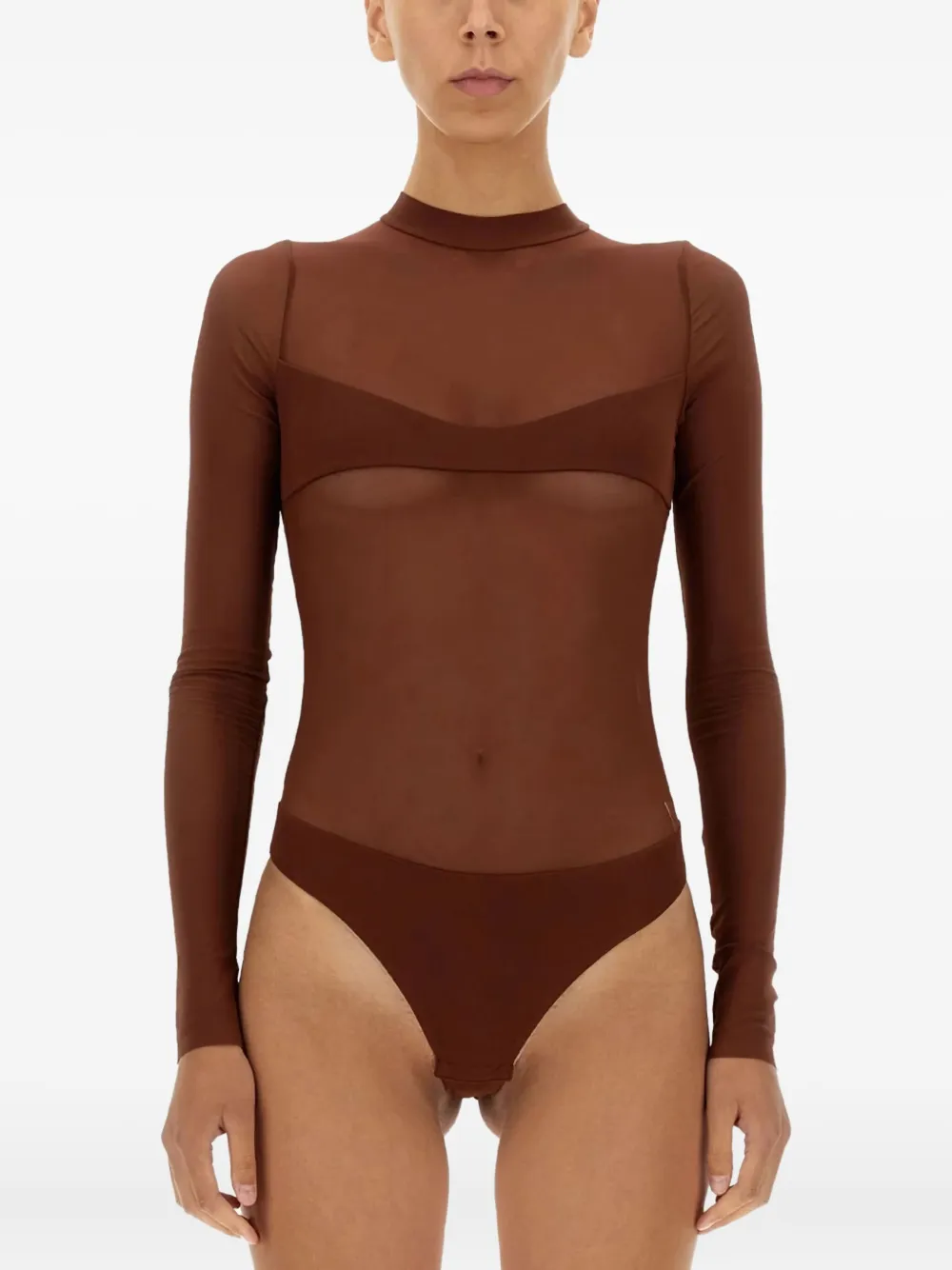 Боди с длинным рукавом Not After Ten, коричневый
Боди с длинным рукавом Not After Ten, коричневый