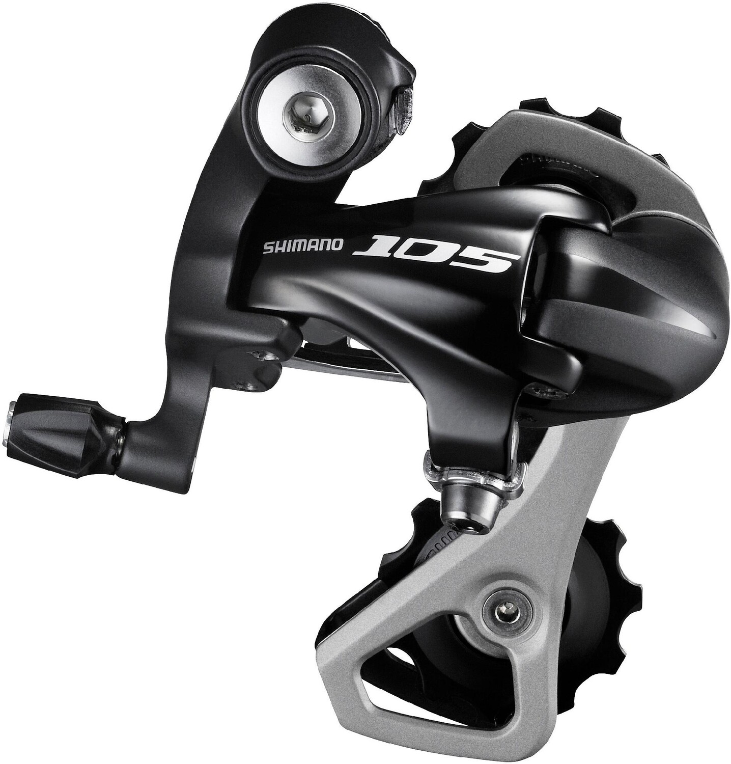 105 RD-5701-SS 10-скоростной задний переключатель Shimano, черный
105 RD-5701-SS 10-скоростной задний переключатель Shimano, черный