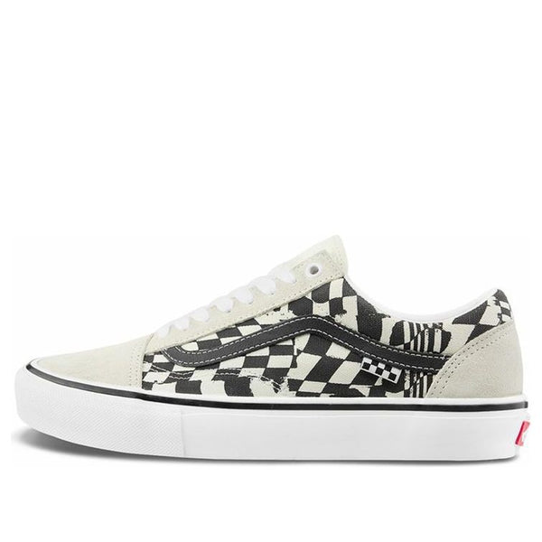 Кроссовки skate old skool 'checkerwarp - black white' Vans, черный
Кроссовки skate old skool 'checkerwarp - black white' Vans, черный