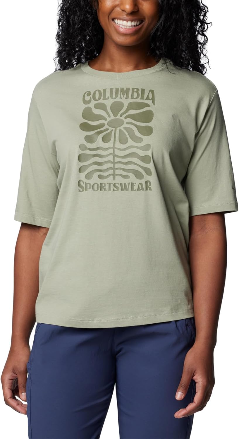 Женская футболка Columbia North Cascades Relaxed, Safari/Floral Groove, Бежевый, Женская футболка Columbia North Cascades Relaxed, Safari/Floral Groove
Женская футболка Columbia North Cascades Relaxed, Safari/Floral Groove, Бежевый, Женская футболка Columbia North Cascades Relaxed, Safari/Floral Groove