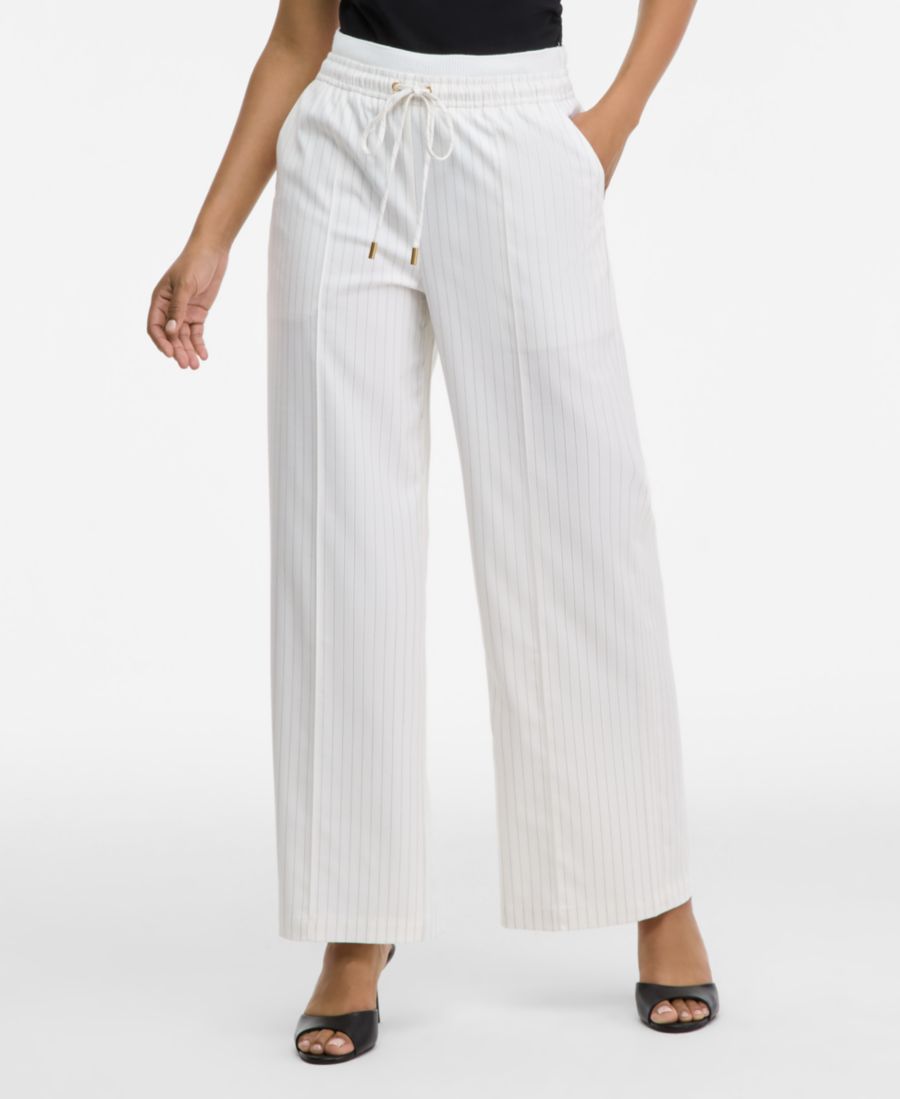 Женские брюки в тонкую полоску на завязках INC International Concepts, Pinstripe White
Женские брюки в тонкую полоску на завязках INC International Concepts, Pinstripe White